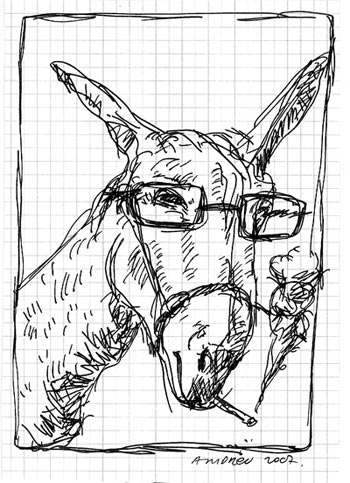 Croquis de burro