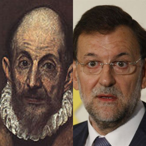 'El greco' + Mariano Rajoy