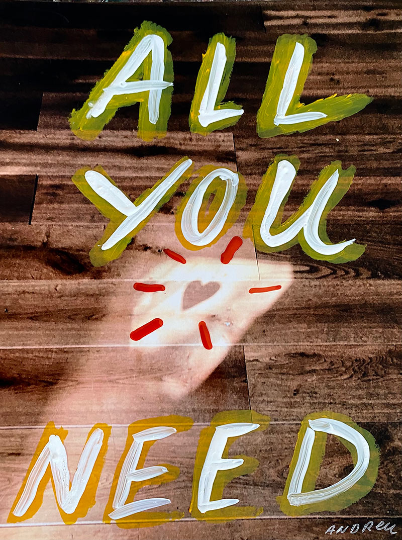All you need...