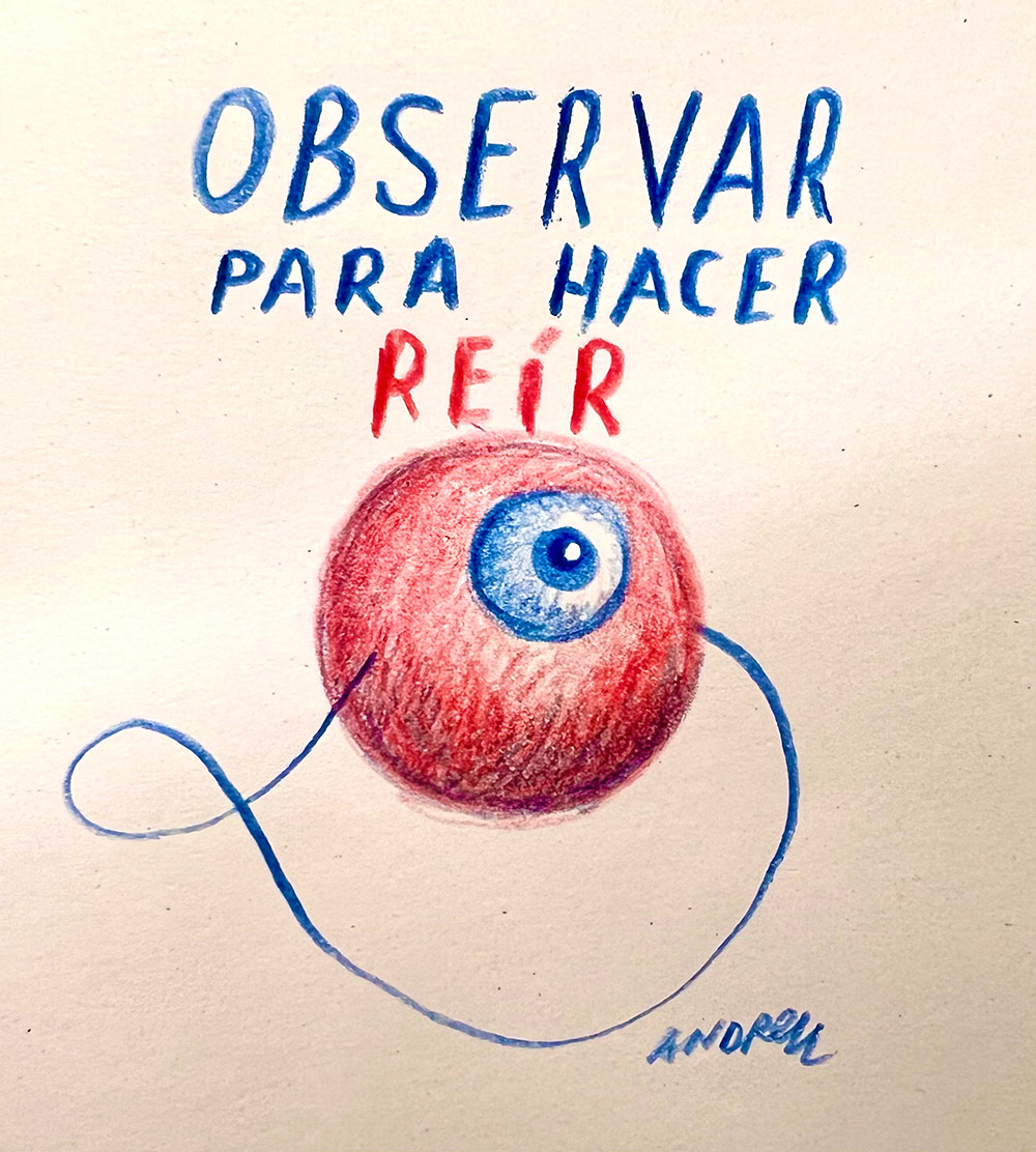 Observar para hacer reír